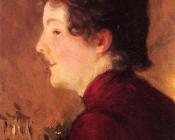 约翰辛格萨金特 - A Portrait of Violet